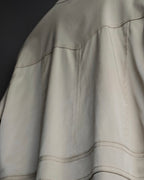 "PRADA" Military detail cotton jacket