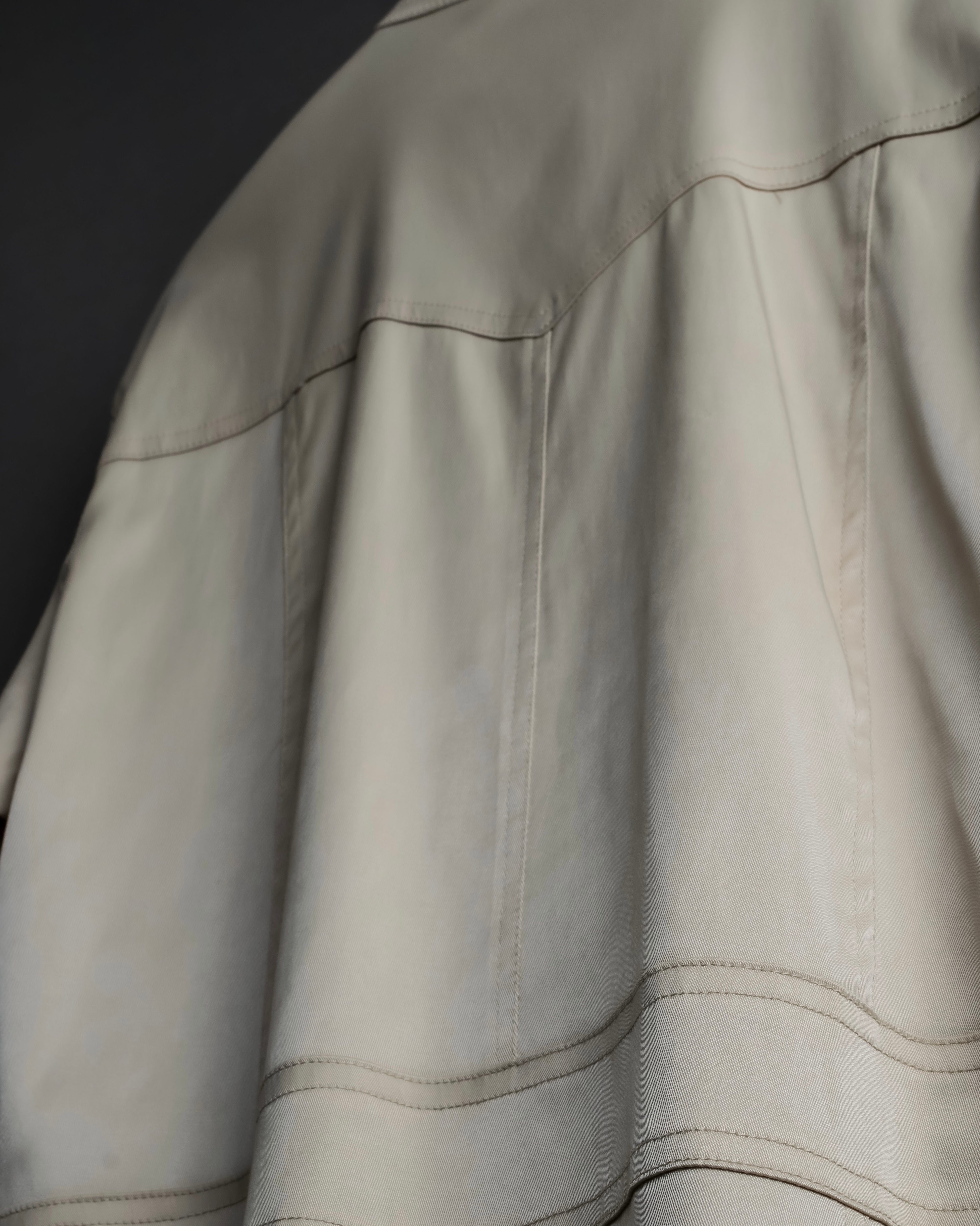 "PRADA" Military detail cotton jacket