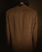 –SPECIAL– "LOEWE" 90’s cashgora blend tailored overcoat