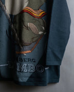 "ICEBERG" Dumbo embroidery design graphic knit pullover