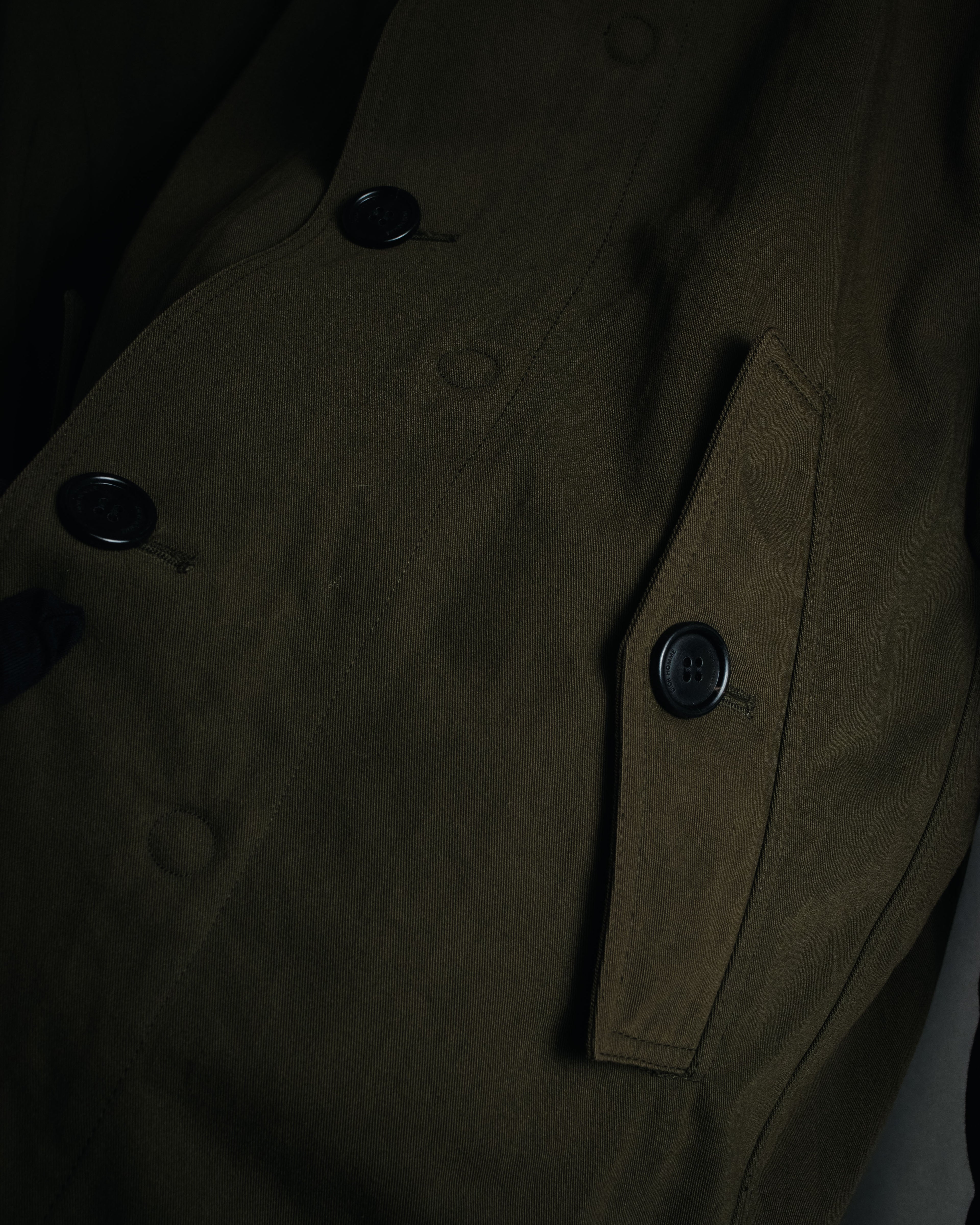"Dior" 22AW Kim Jones design military detail hooded coat