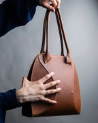 "LOEWE" Vintage texture tote bag