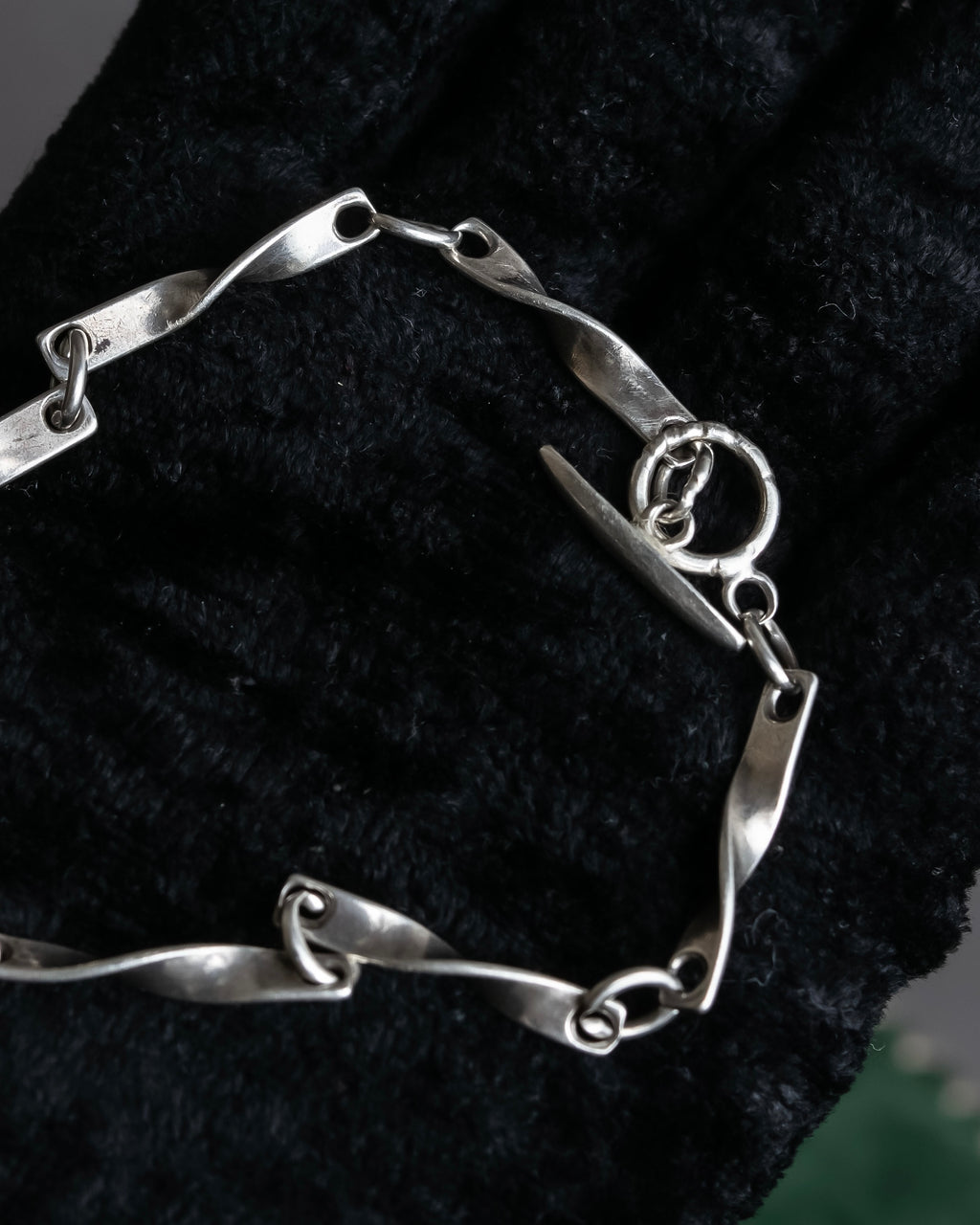 "GEORG JENSEN" Twisted design silver 925 bracelet