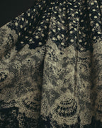 "Christian Dior" 80's-90's Elegant printed silk blouse