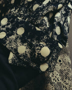 "Christian Dior" 80's-90's Elegant printed silk blouse
