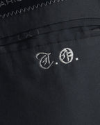 "BALENCIAGA" 90’s Cashmere blend glen check double-breasted blazer