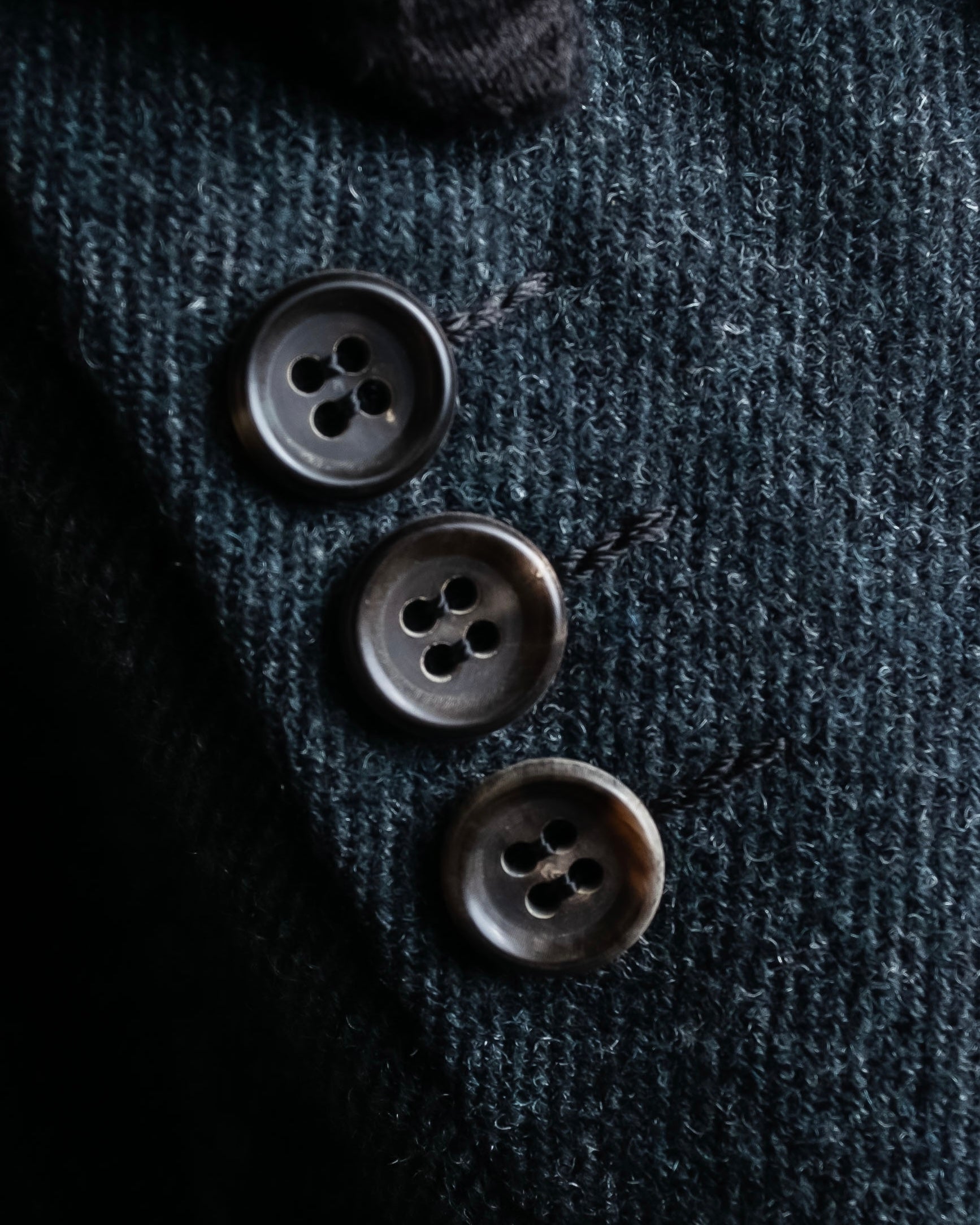 "COMME des GARCONS HOMME DEUX" Box silhouette heather grey tailored jacket