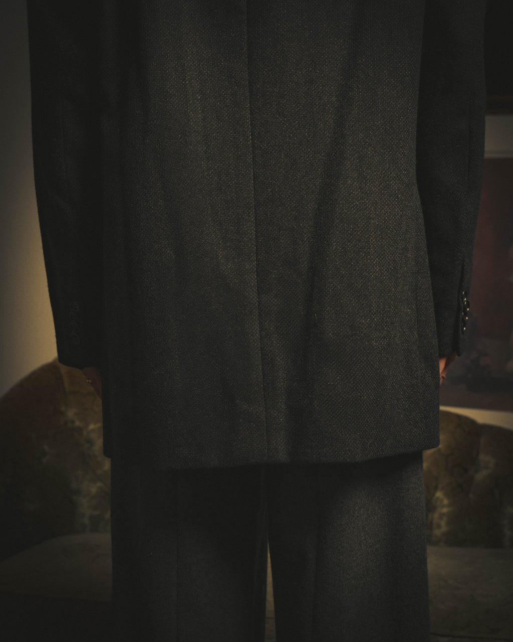 -SPECIAL- "GIORGIO ARMANI" 90's-00's Relaxed single-breasted tailored jacket