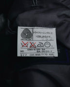 "YVES SAINT LAURENT" 80’s-90’s glen check tailored suit set