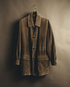"Burberrys" 80's-90's Relaxed corduroy car coat