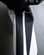 "RAF SIMONS" 14ss Neoprene graphic sleeveless T-shirt