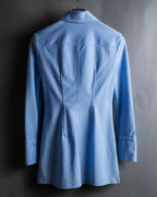 "ALEXANDER WANG" Three-dimensional cut design light blue shirt