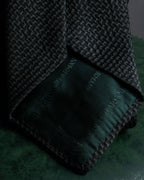 "GIORGIO ARMANI" Waffle knit silk necktie