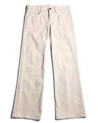MIU MIU/ Back Metal Logo Designed Riding Pants Beige