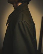 -SPECIAL- "COMME des GARÇONS HOMME" 03AW Asymmetric zip long coat