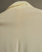 "Y's" 80's-early 90's Relaxed tailored wool skirt suit