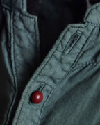 "UNDERCOVER" Raw edge frill design military-like shirt tunic