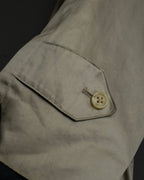 "BURBERRYS" Classic military detail maxi length trench coat