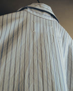 -SPECIAL- "Maison Margiela" 20AW Conceptual double button striped shirt