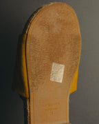 “Sergio Rossi” 2017-2023 suede sr1 espadrille slide sandals