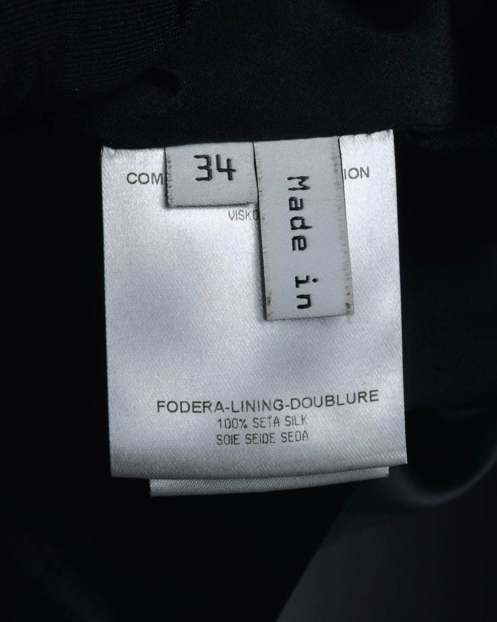 "BALENCIAGA.PARIS" 2008-2009 Sculptural satin shawl collar tuxedo jacket