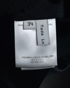 "BALENCIAGA.PARIS" 2008-2009 Sculptural satin shawl collar tuxedo jacket