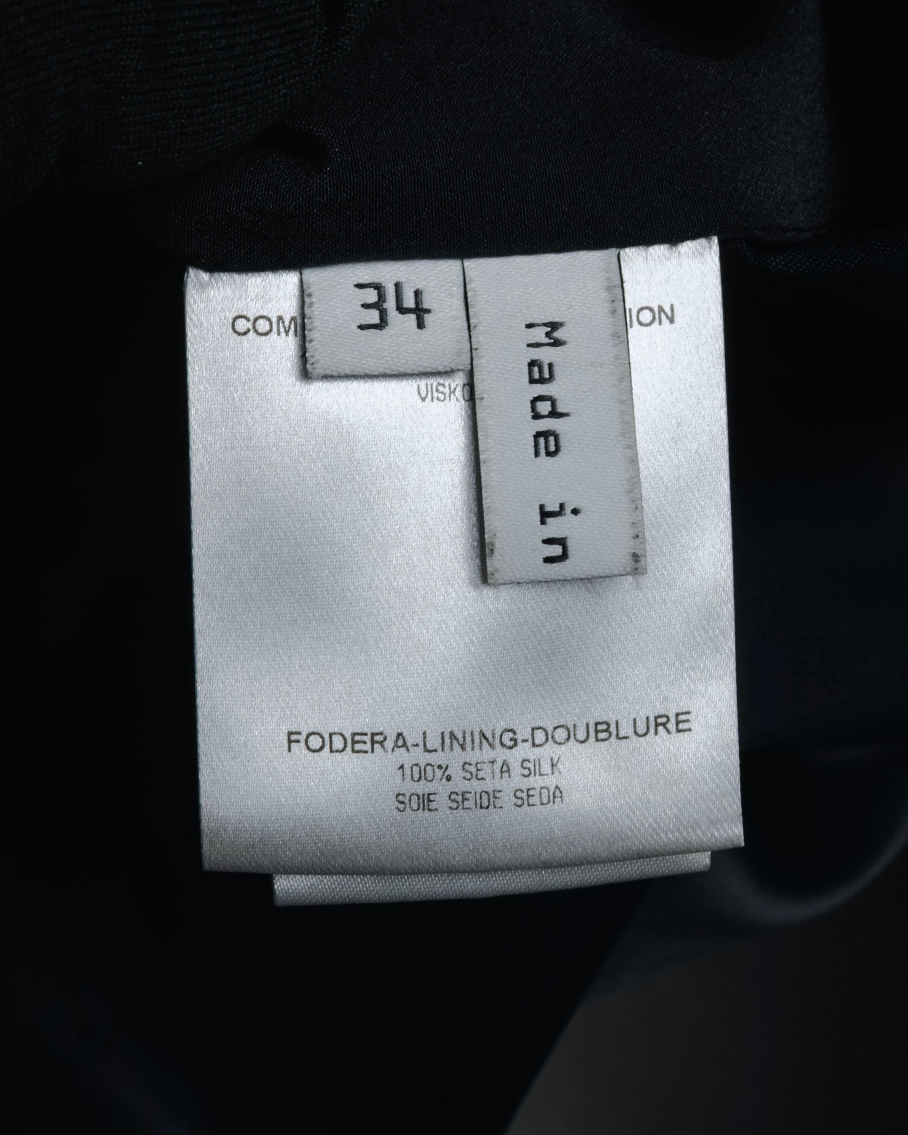 "BALENCIAGA.PARIS" 2008-2009 Sculptural satin shawl collar tuxedo jacket