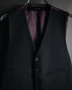 "GUCCI" 00’s wool tailored vest