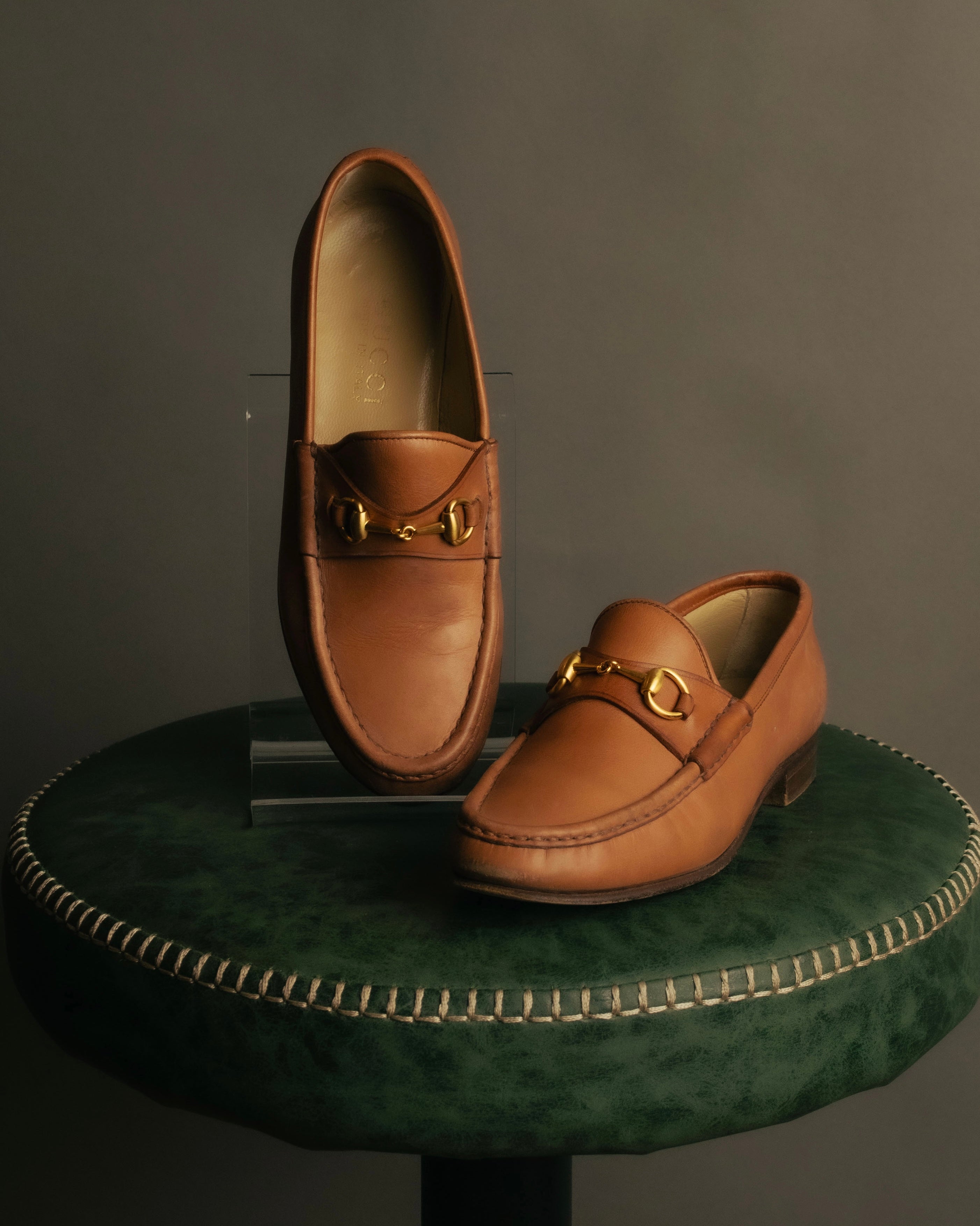 GUCCI” 70's-80's Horsebit leather loafers – MOOD