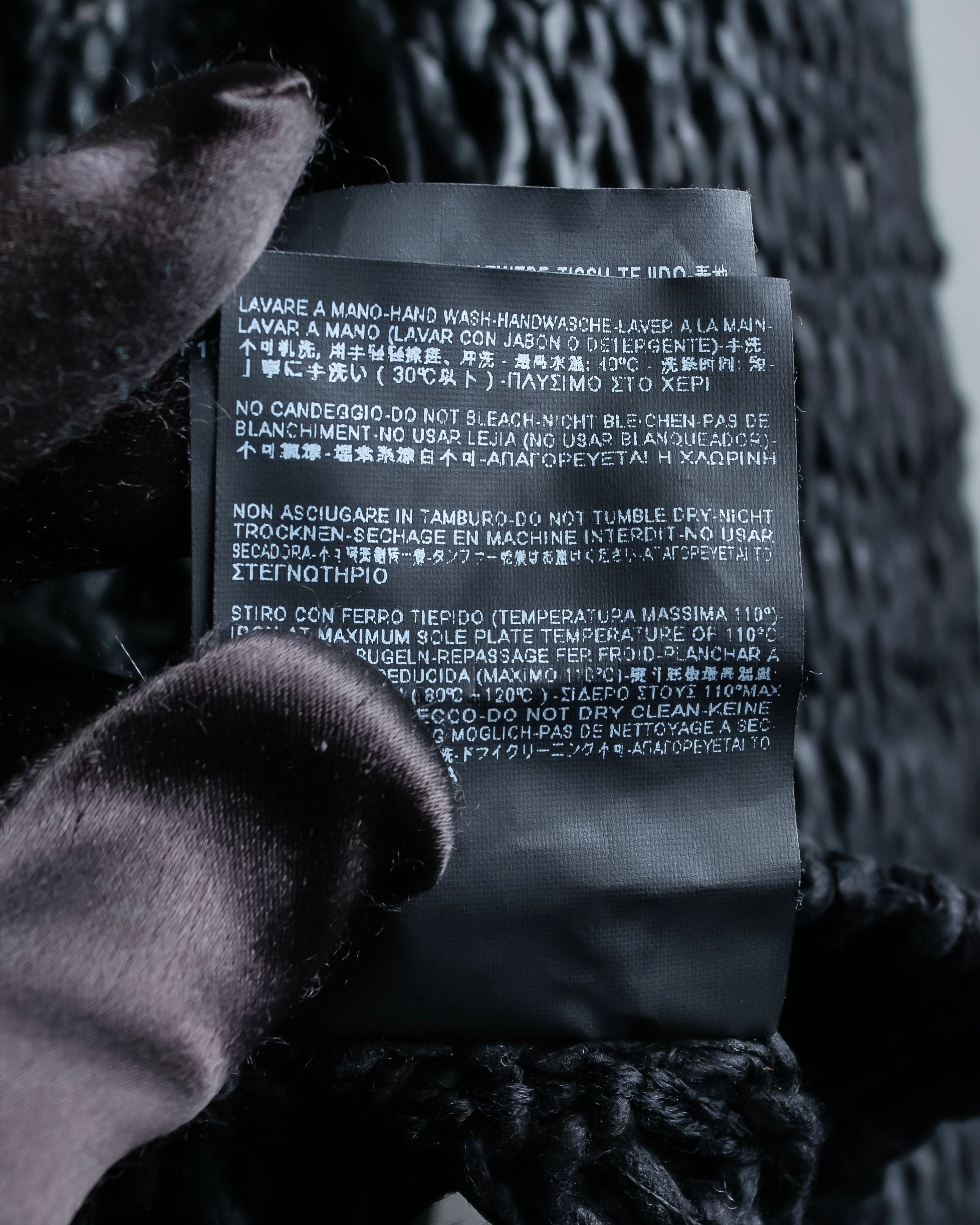 "BALENCIAGA" Cotton special low gauge summer knit