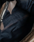 "BALENCIAGA" Three-way chain leather shoulder bag