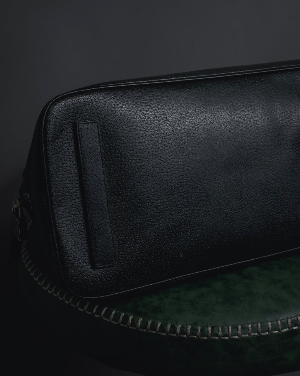 "PRADA" 90’s-00’s Vitello daino leather doctor bag