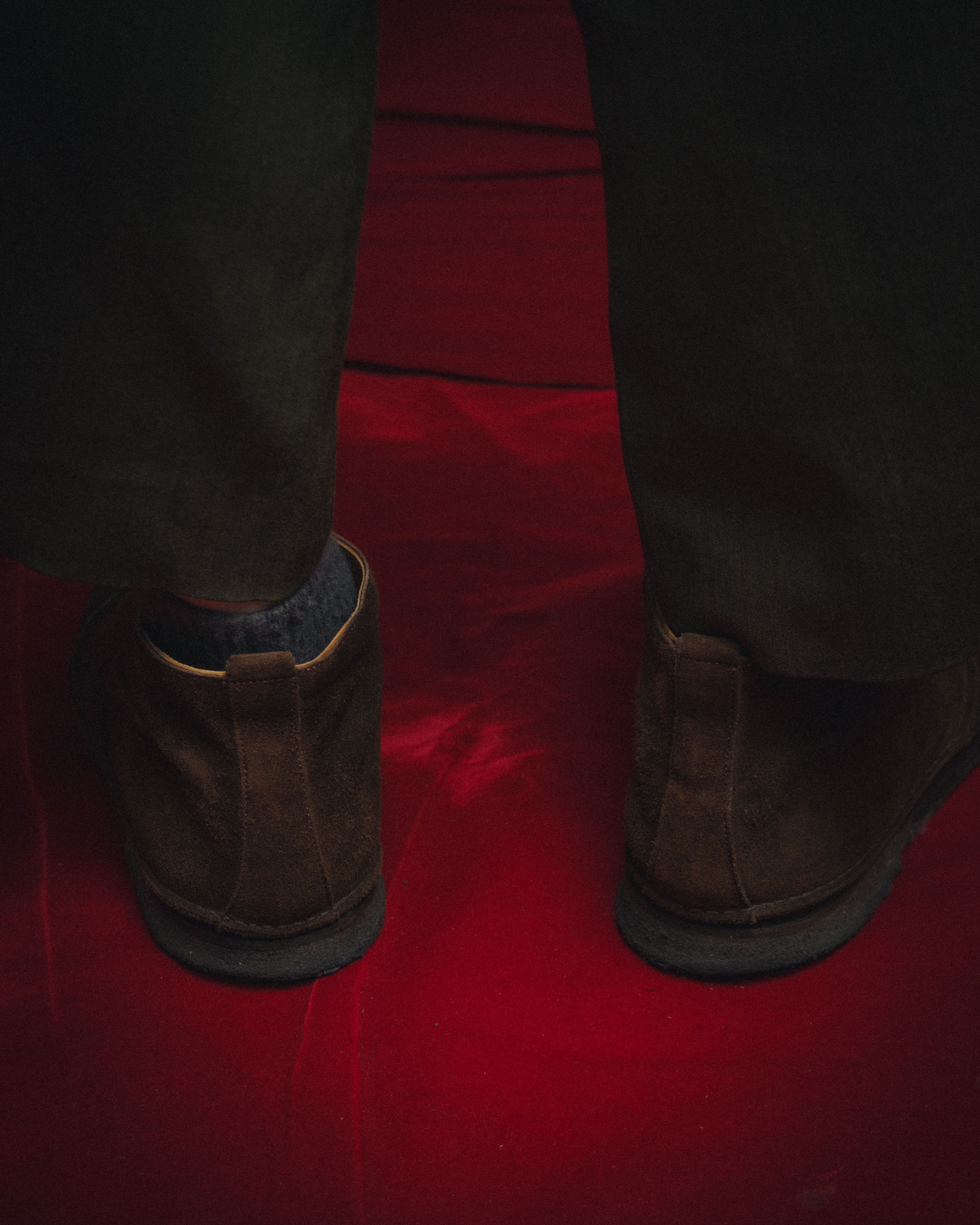 -SPECIAL- “HERMÈS” 1998-2003 Suede square toe chukka boots
