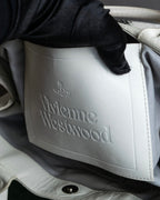 "Vivienne Westwood" Monotone python leather handbag