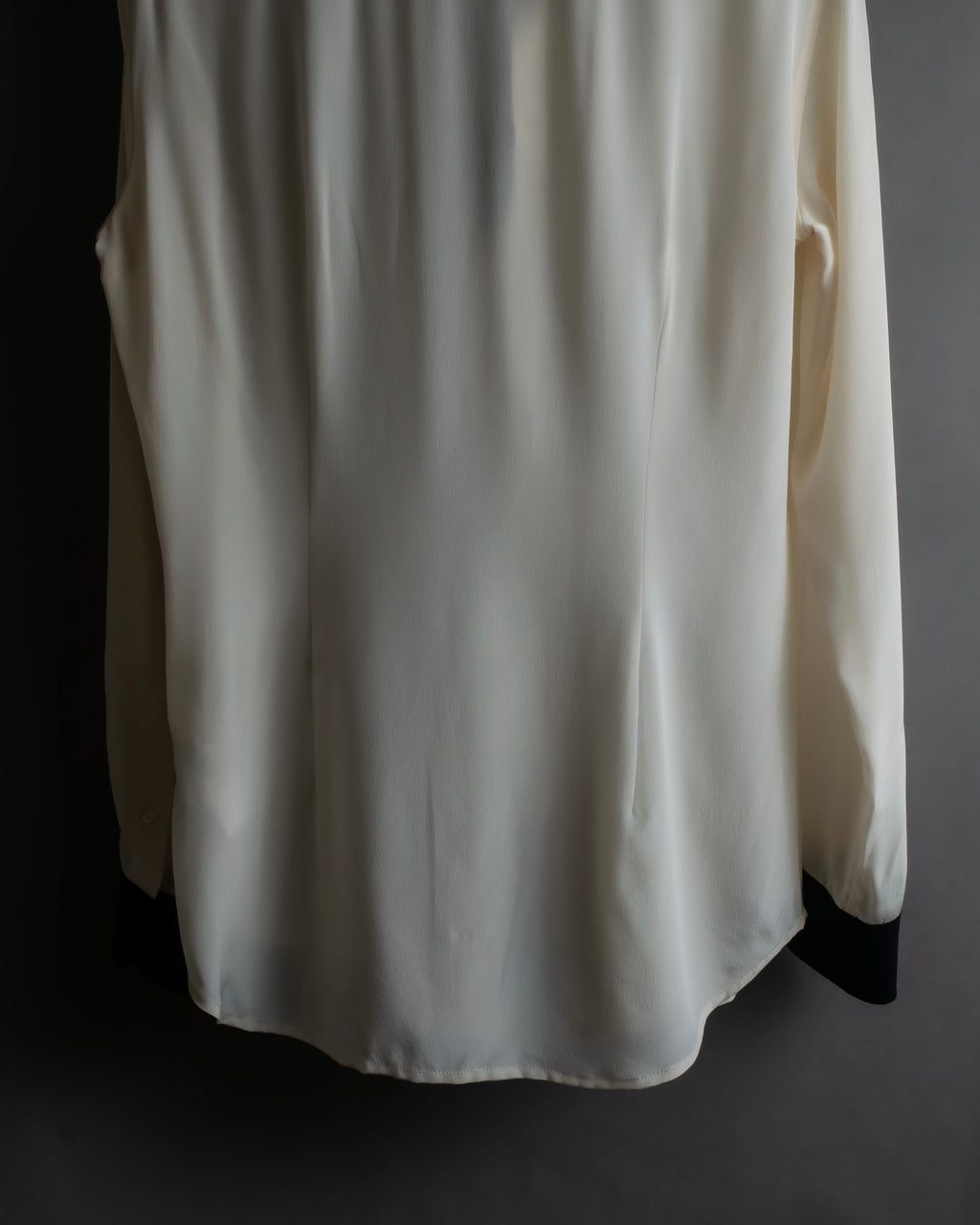 "Ralph Lauren" High density woven silk clerical shirt