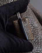 "CELINE" Softly structured leather city bag