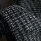 "GIORGIO ARMANI" Twill houndstooth pattern tailored jacket