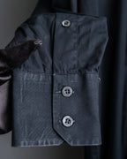 "GUCCI" Horizontal collar oversized shirt