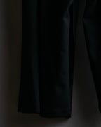 "YOHJI YAMAMOTO +NOIR" Asymmetrical slit sarouel slacks