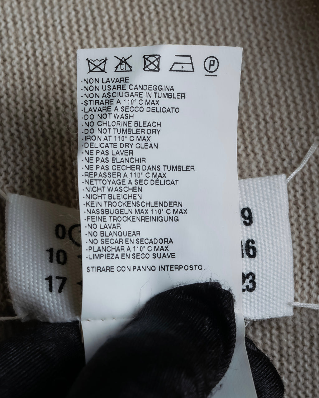 "Maison Martin Margiela" 2012 AW Garment design cardigan