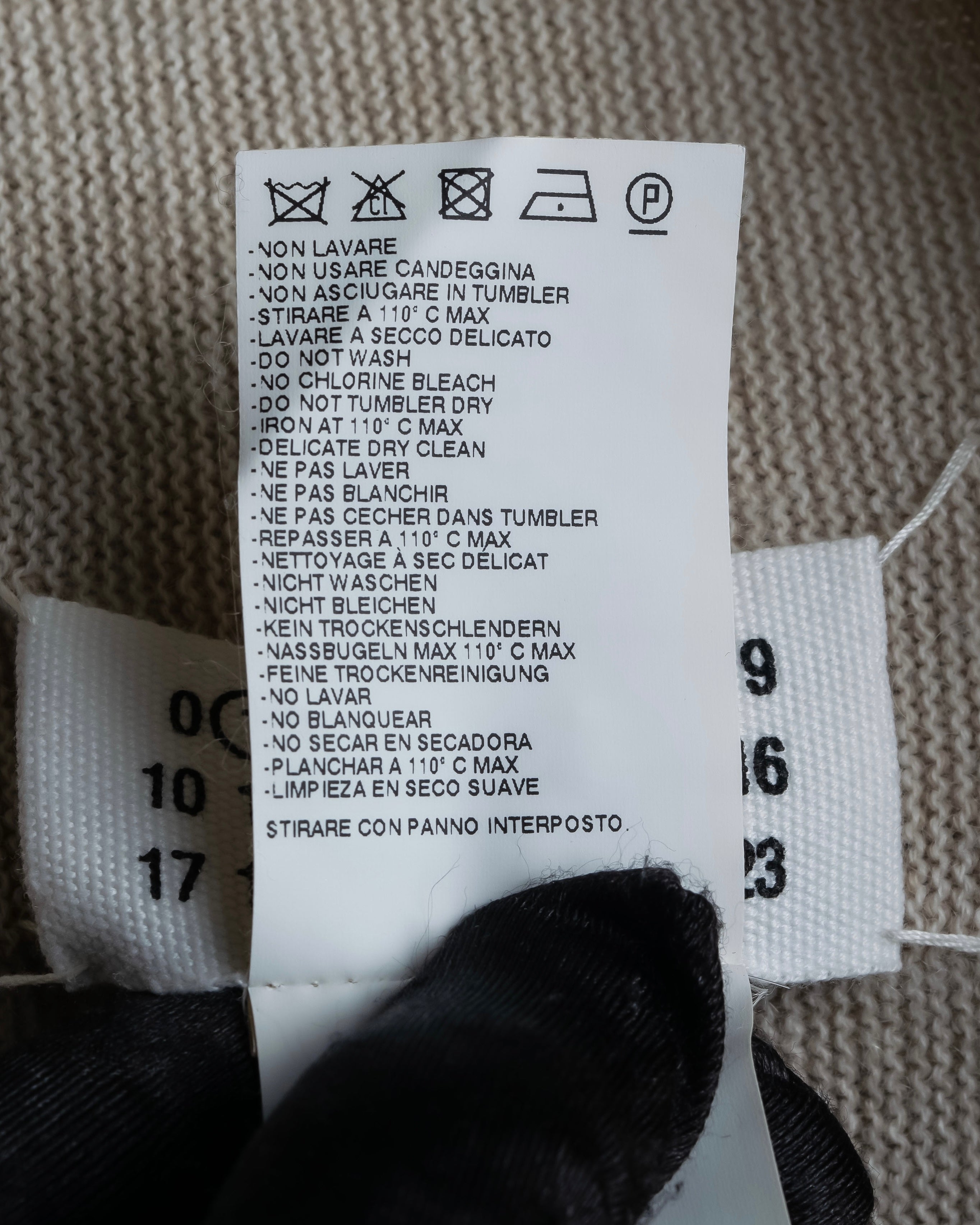 "Maison Martin Margiela" 2012 AW Garment design cardigan