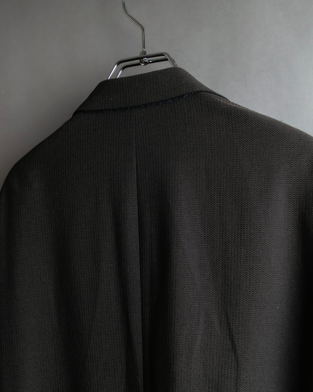 "GIORGIO ARMANI" 90's Oversized brown tailored jacket