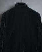 –SPECIAL– "HERMES"
00’s Velvet switchinglamb leather collar special tailored jacket