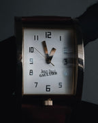 "Jean Paul GAULTIER" Curved Rectangular Dress Watch