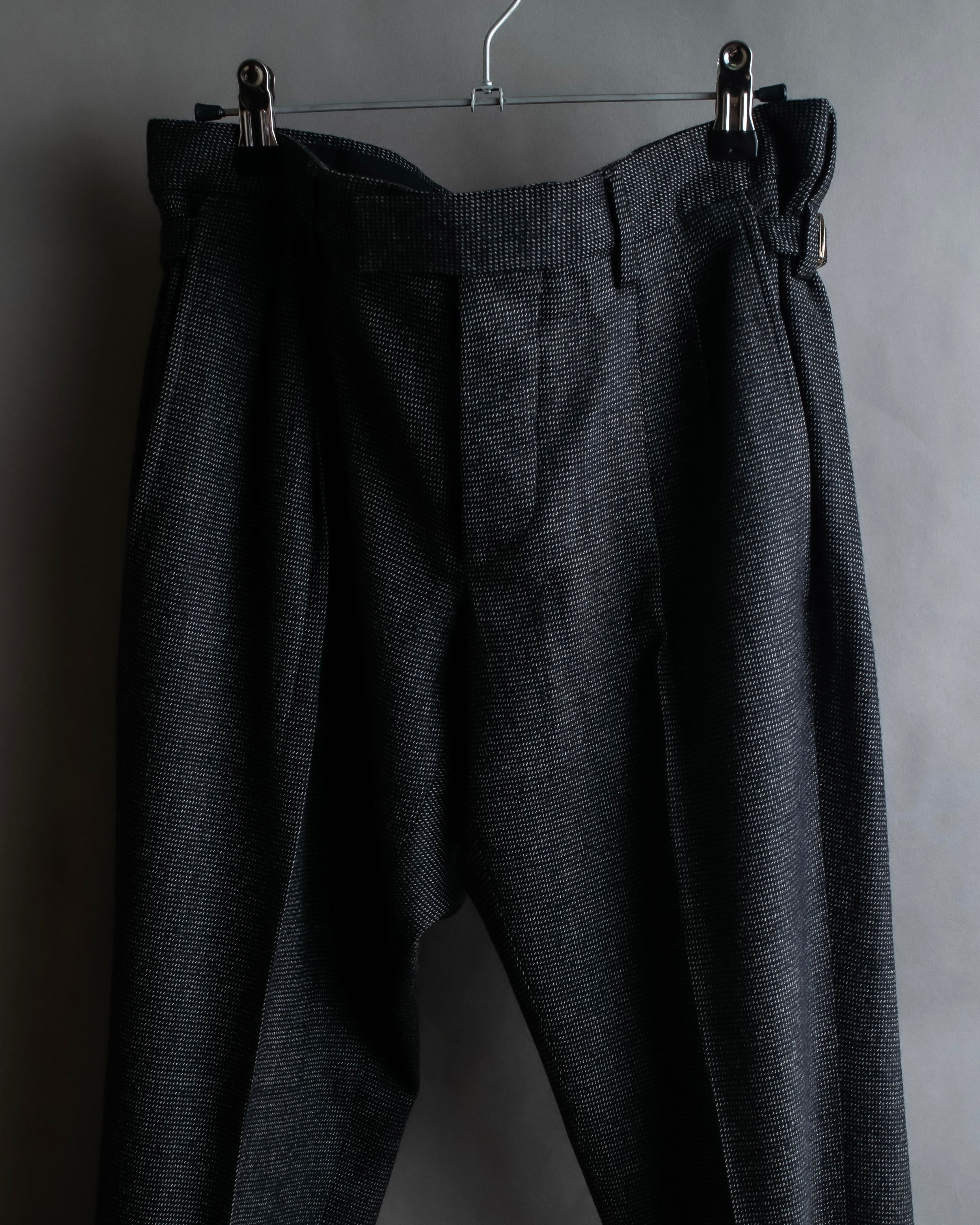 "GUCCI" 90's Tom Ford period bird eye weave set up