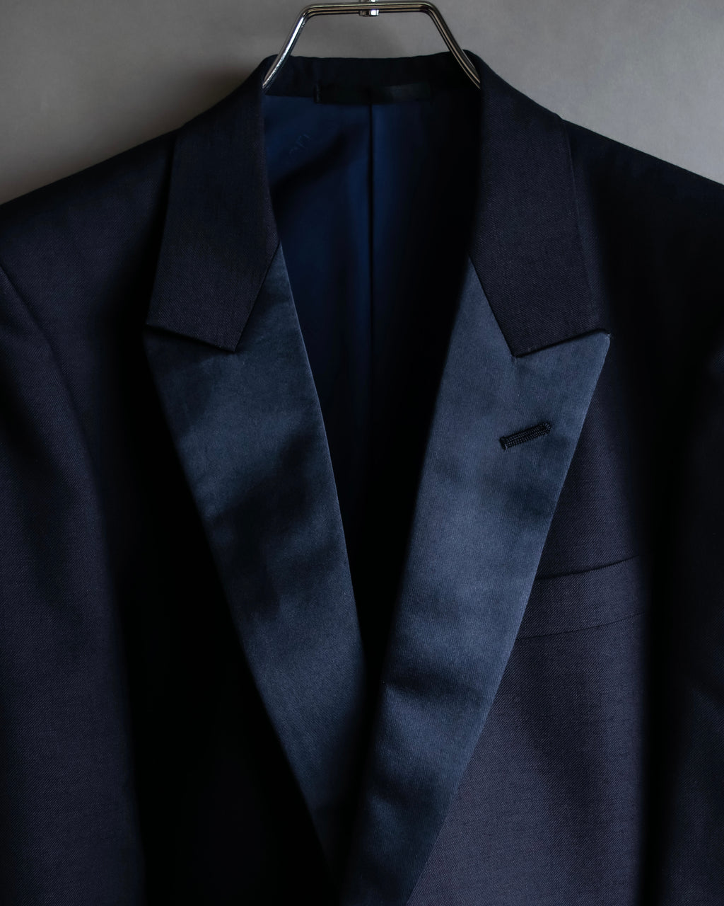 "CHRISTIAN DIOR MONSIEUR" Satin switching design tuxedo dress set up