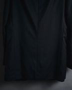 "GIANFRANCO FERRE" 90’s-00’s architecturally tailored three button wool blazer