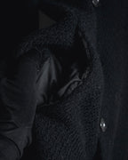 “JUNYA WATANABE” 97AW Textured wool single-breasted coat