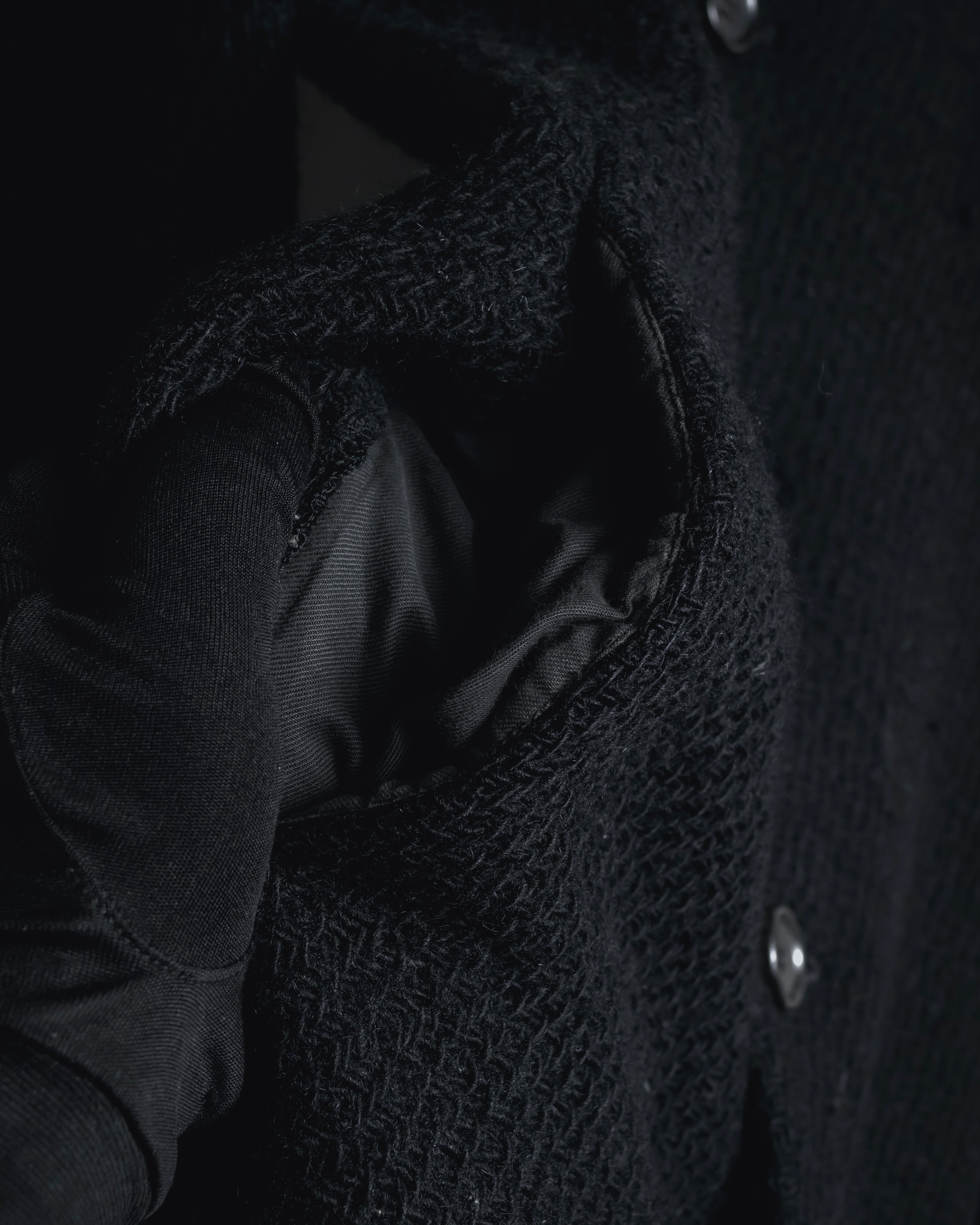 “JUNYA WATANABE” 97AW Textured wool single-breasted coat