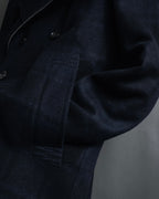 "HUGO BOSS" Double-breasted plaid coat